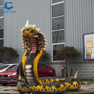 <span class=keywords><strong>Statue</strong></span> de serpent animatronique réaliste grandeur nature JAD-09 faite à la main modèle animatronique réaliste - Product Image 3