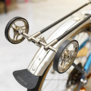 Porte-bagages arrière pour vélo, porte-bagages pour bagages, porte-bagages facile, carbone, titane, UionJack, à utiliser pour <span class=keywords><strong>Brompton</strong></span> a C P T Line - Product Image 5