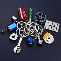 Porte-clés pour pièces automobiles, fabrication en gros, porte-clés personnalisé avec logo pour collection, cadeau/