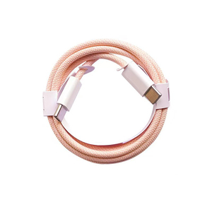 Bán buôn 60W loại C cáp 1m sạc nhanh <span class=keywords><strong>USB</strong></span> <span class=keywords><strong>2.0</strong></span> Nylon bện PVC PD Tương thích nhiều màu sắc xám xanh cam tím xanh - Product Image 3