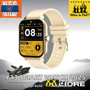 2025 Hot Selling Custom Logo Y13 Fitness Sport Smartwatch für Männer 1,83 Zoll TFT Display Edelstahl Band Android IOS - Product Image 2