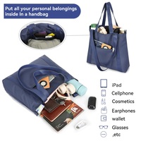 Sac fourre-tout surdimensionné, spacieux, en nylon matelassé, sac hobo rembourré pour le shopping, la vie quotidienne, la plage, OEM ODM, directement de l'usine, CE