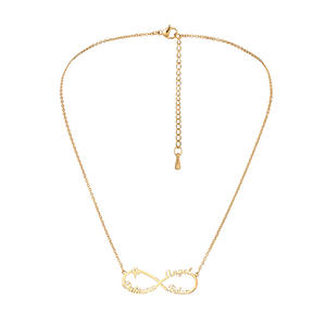 Collar con Nombre en Letras Inglesas de Acero Inoxidable Personalizado, Joyería de Acero Titanio en 8 Estilos para <span class=keywords><strong>Mujer</strong></span>, Gran Venta - Product Image 6