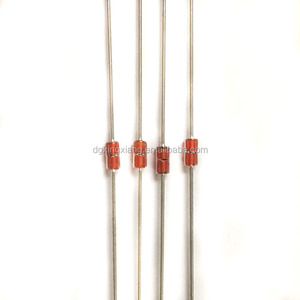 300 ℃ Widerstandsfähiger NTC-Thermistor (Glasdioden-Temperatursensor, 100K 3950) für Lockenwickler - Product Image 1