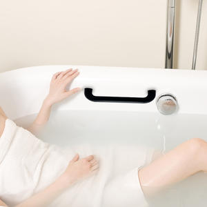 PU อ่างอาบน้ำแบบมีกาวในตัวมีที่จับรับน้ำหนักได้300LBS แปรงเสร็จสิ้นเกรดโรงพยาบาลและการติดตั้งแบบปรับแต่งได้ - Product Image 3