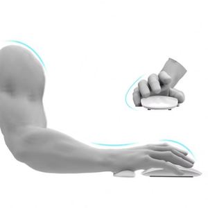 Xj Silicone Ergonomic Palm Left Hand Mouse Wrist Rest Pad Ce Silicon Stock Office - Product Image 2