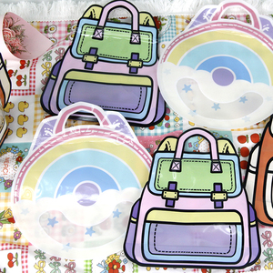 Die Cut School Shaped Ziplock Bag Child Gift Candy Packaging Storage Bag for Child Food Snack Bag Low MOQ - Product Image 4