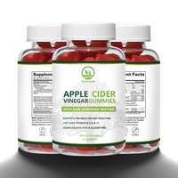 Gummies au vinaigre de cidre de pomme de marque propre OEM/ODM, favorisant l'amincissement et la gestion du poids, favorisant la digestion