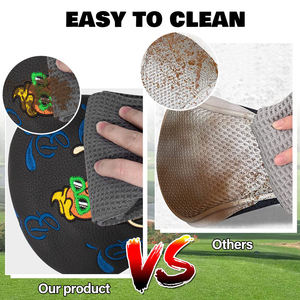 Latest Design Embroidery Funny Pattern <b>Golf</b> Club <b>Head</b> <b>Covers</b> Pu Leather <b>Golf</b> Driver Headcover - Product Image 2