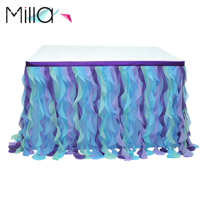 Décoratif Multicouche Volants Jupe de <span class=keywords><strong>Table</strong></span> - Product Image 5