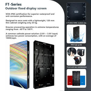 Écran LED extérieur étanche IP68 P4.76 P6.35 P9.5 pour les annonces communautaires de l'église, affichage LED - Product Image 3