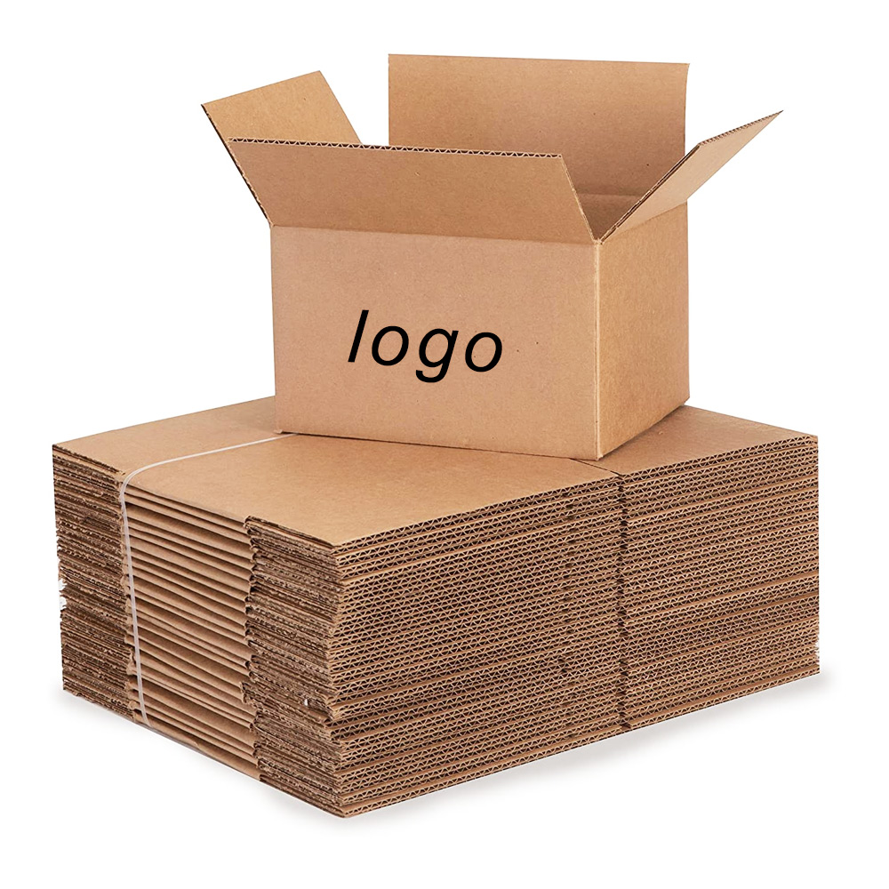 Wholesale Custom Express Corrugated Board Cartons Matt Lamination Embossing Various Specifications for Skin Care Serum