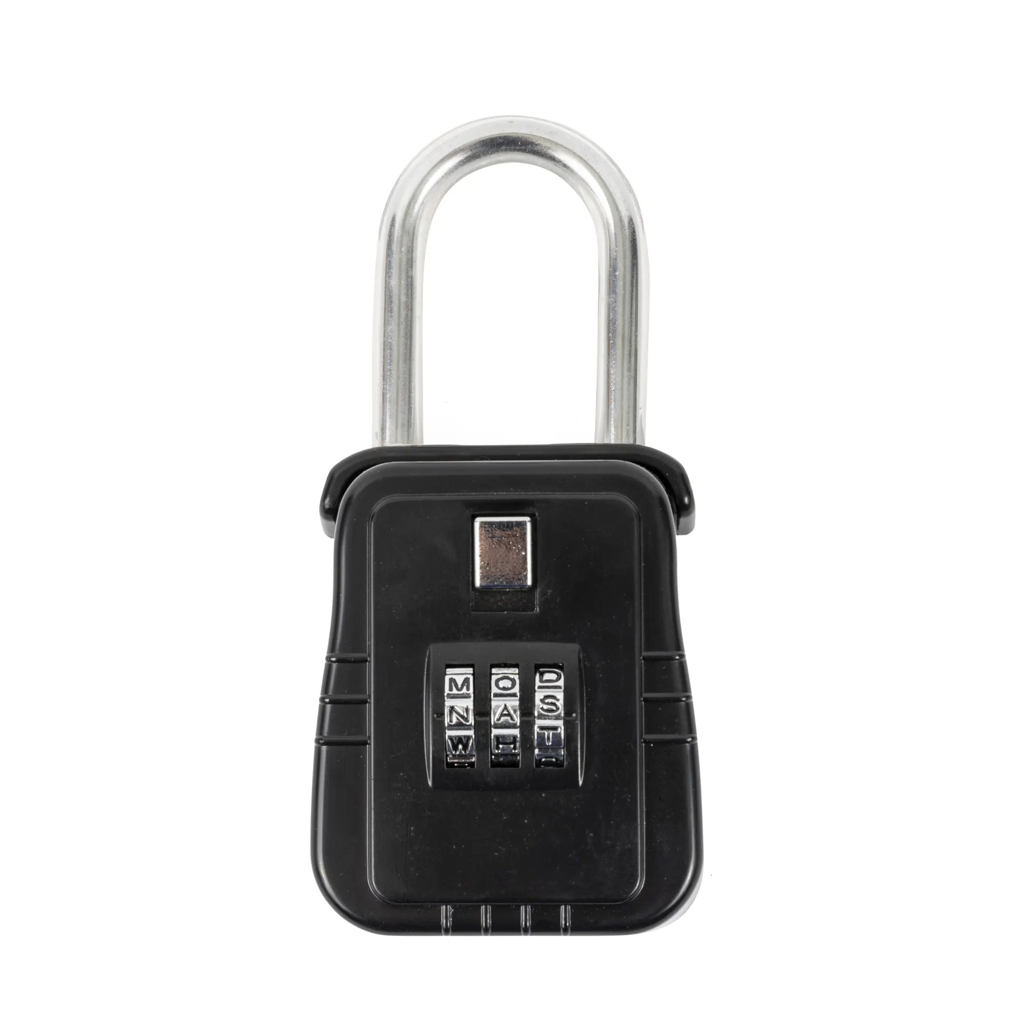 Nero portatile outdoor beach safe sercurit holder Digital lockbox combinazione 3 chiavi di stoccaggio capacità chiave lock box per ca