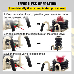 High Quality Balloon Air <strong>Jack</strong> Portable Pneumatic <strong>Auto</strong> 3 Ton - Product Image 5