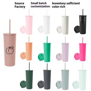 Meilleure Vente – Gourde Isotherme en Acier Inoxydable 24 oz avec Double Couvercle, Tasse de Voyage, Doublure 304, Isolation Chaud/Froid 6-12 Heures, <span class=keywords><strong>Paille</strong></span> Intégrée, Design Moderne - Product Image 2