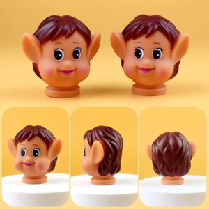 Rubber Christmas <b>Doll</b> Head Decoration Long-Legged Toy <b>Accessories</b> Wholesale - Product Image 3