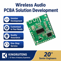 Carte d'amplificateur audio sans fil 3W XRT-M628 4 Ohm FR-4 PCBA 1.0mm