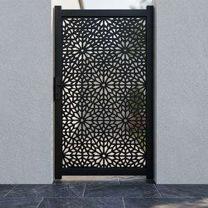 Grille de drainage d'eau en acier Corten GNEE pour la ventilation des parkings encastrés - Product Image 1