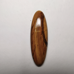 Amarillo Tigereye 42x8mm Ajuste de joyería de cabujón de corte ovalado - Product Image 1