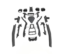 Kit de garniture de tableau de bord en fibre de carbone sèche style OEM pour Lamborghini Huracan LP610, revêtement intérieur