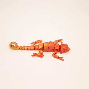 Jouet de simulation créatif 3D imprimé en 3D, dragon caméléon SDL06, multicolore, articulations mobiles, lézard, ornement 3D, cadeau, vente chaude - Product Image 5