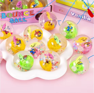 DAMAI Glow Party Supplies Clear Rubber Bouncy <b>Ball</b> Various Color Elastic <b>Crystal</b> <b>Ball</b> the Best Toys for Kids Party Decoration - Product Image 2