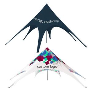 Carpa de Camping Cómoda y Elegante, Carpa de Camping Resistente al Viento, Carpa de Exhibición Tipo Estrella de 12 Metros de Diámetro - Product Image 1
