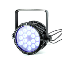 LEAHUA Lampe de scène extérieure 200W moins chère 18X10w LED Par RGBW 4in1 étanche Party DJ Disco Wedding Lights for Stage Decoration