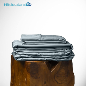 Ensemble de literie en lyocell d'eucalyptus moderne tissé d'été Cloudland, le plus populaire, 60S <span class=keywords><strong>260X220</strong></span> - Product Image 1
