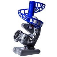 Machine de lancer de baseball automatique, angle et vitesse réglables, double alimentation (batterie/USB) pour l'entraînement au lancer et à la frappe