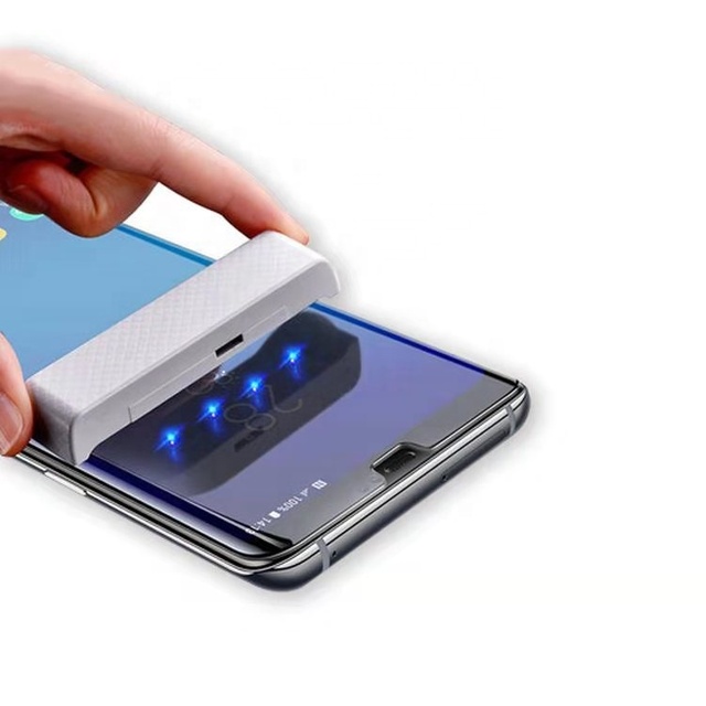 UV Liquido Nano Protector De Vidrios for Galaxy S8 S9plus Note 10 Tempered Glass Screen Protector