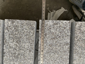 China Rough Surface Nonslip <strong>Flamed</strong> G684 Black <strong>Granite</strong> Paver and <strong>Cube</strong> for Driveway - Product Image 5