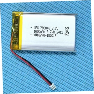 KC批准的<span class=keywords><strong>3.7V</strong></span> 1000毫安高品质锂离子聚合物电池中国医疗器械袋锂离子电池 - Product Image 2