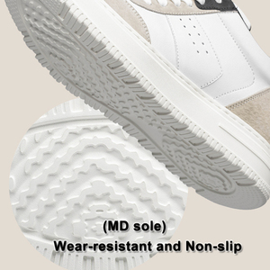 Scarpe con Rialzo Interno Invisibile <span class=keywords><strong>per</strong></span> Uomo Tomaia in Pelle Scarpe Casual Alte da Uomo Scarpe da Ginnastica Nere da Uomo con Suola Rialzata - Product Image 2