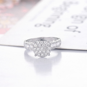 Tonglin Venta al por mayor <span class=keywords><strong>de</strong></span> joyería certificada para mujer Dubai 10K 14K 18K Oro real Joyas <span class=keywords><strong>de</strong></span> <span class=keywords><strong>compromiso</strong></span> Alianzas <span class=keywords><strong>de</strong></span> boda 18K - Product Image 2