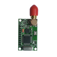 Modem radio sans fil industriel ultra-rapide <1ms de latence, émetteur-récepteur RS232 RS485 TTL, portée longue distance 500m, mini module de transmission de données