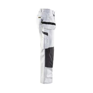 BLAKLADER - 153112101098C58 <b>Painter</b> trousers White/Dark grey - EAN 7330509755174 WORK TROUSERS CARGO WORK TROUSERS - Product Image 4