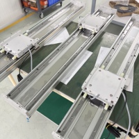 Module de guidage linéaire de haute précision, actionneur de mouvement à glissière, table d'axe XYZ, module linéaire, robot portique, actionneur à moteur linéaire