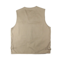 Gilet utilitaire personnalisé unisexe formel respirant multi-poches en coton pour la chasse, la pêche, le safari et la randonnée
