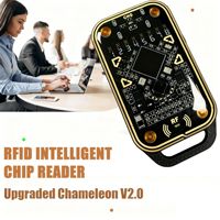 Carte de contrôle d'accès RFID Chameleon Ultra, duplicateur NFC, carte de détection lecture/écriture, prend en charge le redémarrage et la réinitialisation, noir/violet