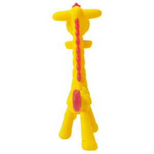 Mordedor de Silicona con Forma de Jirafa para Bebés, Libre de BPA, Juguete de Dentición Suave para Bebés, Venta al por Mayor OEM/ODM - Product Image 3