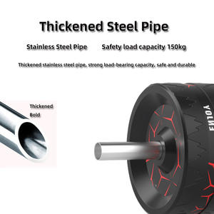 Rueda Abdominal Unisex Ab Muscle Dual Roller Equipo Abdominal Fitness Body Building Ejercicio Rueda Abdominal Ensanchar el rodillo - Product Image 3