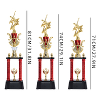 Trofeo de Ballet de Plástico Personalizado de Fábrica China para Competiciones y Eventos con Logotipo Personalizado