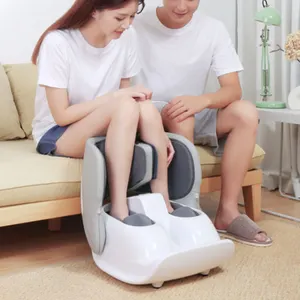vibration foot and calf shiatsu machine with heel roller foot massager