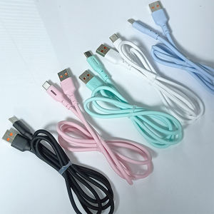 3ft ซิลิโคน USB Type-C ชาร์จเร็ว3A สายชาร์จเร็วเข้ากันได้กับ iPhone 16/15 <span class=keywords><strong>Samsung</strong></span> S10 <span class=keywords><strong>S8</strong></span> S9 <span class=keywords><strong>PLUS</strong></span> Note 10 <span class=keywords><strong>9</strong></span>คอมพิวเตอร์ - Product Image 3