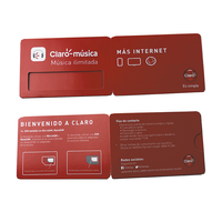 Paquete de tarjetas SIM para teléfonos móviles