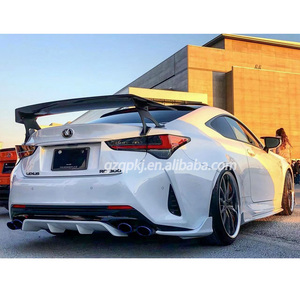 Kit carrosserie Artisan pour Lexus <span class=keywords><strong>RC</strong></span> 18-20, spoiler avant et arrière en fibre de carbone, diffuseur de pare-chocs pour Lexus RC300 Rc350 - Product Image 5