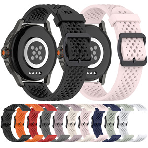 Correa de silicona deportiva Tschick 20 de 22mm para <span class=keywords><strong>Xiaomi</strong></span> Watch S4, correa de pulsera <span class=keywords><strong>Xiaomi</strong></span> Watch 2 Pro S3 S2 <span class=keywords><strong>S1</strong></span> Pro <span class=keywords><strong>Mi</strong></span> Watch Active 2 - Product Image 2