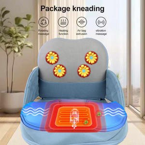 Großhandel Luft kompression <span class=keywords><strong>massage</strong></span> Sitzkissen-Faltbarer Heiz-und Knet <span class=keywords><strong>massage</strong></span> stuhl für Rückens ch merzen, OEM/ODM Factory Direct - Product Image 2