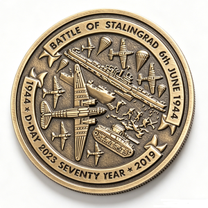 เหรียญที่ระลึกแบบหล่อขึ้นรูปด้วยโลหะผสมสังกะสีแบบกำหนดเอง ลายนูนสามมิติ ตกแต่งแบบโบราณ สำหรับสะสมในโอกาสครบรอบและวันฮาโลวีน - Product Image 2